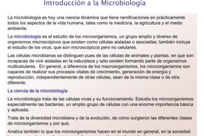 Microbiología Evolutiva